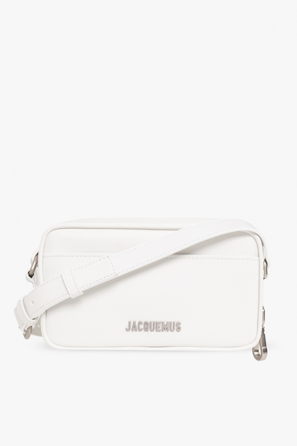 【関税＆送料込み】Jacquemus 'Le Baneto' White Shoulder Bag Le Vanito leather shoulder bag in white - Jacquemus | Mytheresa